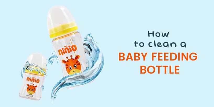 How to clean baby's feeding items - Safe Food & Water